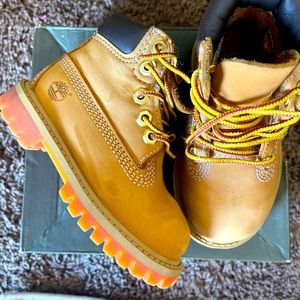 Timberland premium 6  waterproof boot wheat nubuck